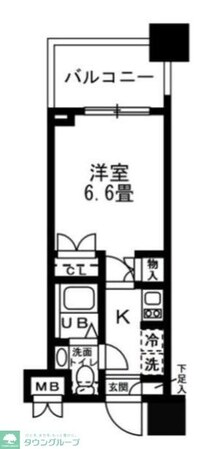 レジディア錦糸町の物件間取画像